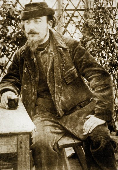 Der französische Komponist Erik Satie von Photographer French