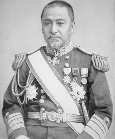 Admiral Togo von Photographer Japanese