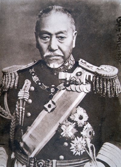 Admiral Togo von Photographer Japanese