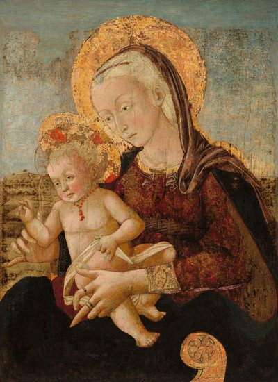 Madonna und Kind von Pier Francesco Fiorentino
