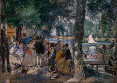 Baden in der Seine (La Grenouillère) von Pierre Auguste Renoir
