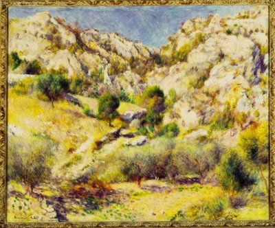Berge am Estaque von Pierre Auguste Renoir