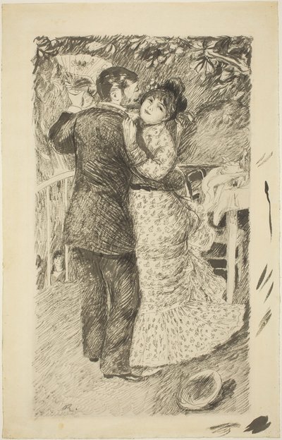 Tanz auf dem Land von Pierre Auguste Renoir