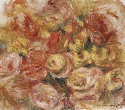 Blumenskizze, ca. 1914 von Pierre Auguste Renoir