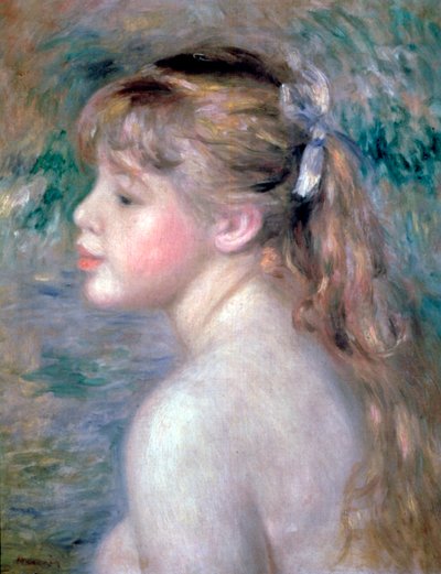 Kopf eines Kindes, 1892 von Pierre Auguste Renoir