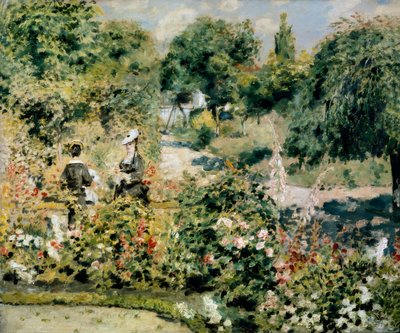 Garten in Fontenay von Pierre Auguste Renoir