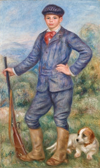 Jean als Jäger, 1910 von Pierre Auguste Renoir
