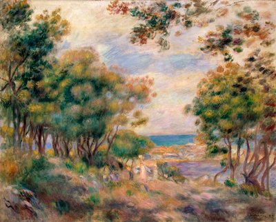 Landschaft bei Beaulieu, 1899 von Pierre Auguste Renoir