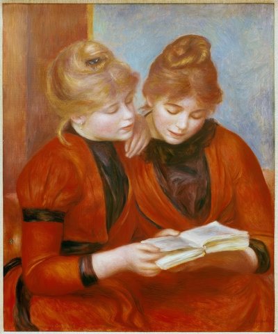Die zwei Schwestern von Pierre Auguste Renoir