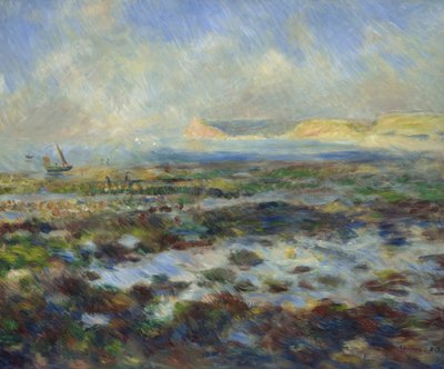 Ebbe, Yport, 1883 von Pierre Auguste Renoir