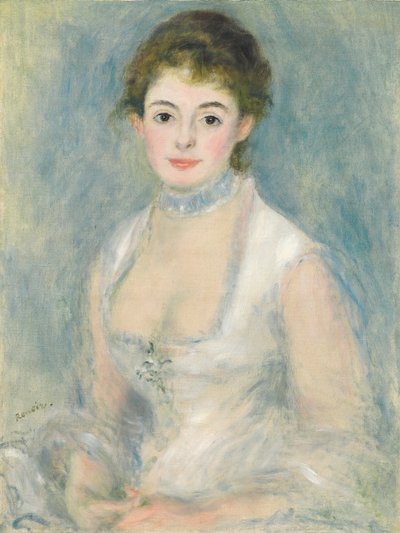 Madame Henriot, ca. 1876 von Pierre Auguste Renoir