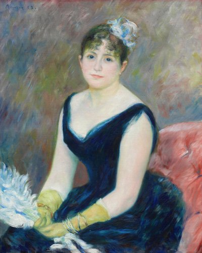 Madame Léon Clapisson, 1883 von Pierre Auguste Renoir