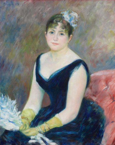 Madame Léon Clapisson, 1883 von Pierre Auguste Renoir