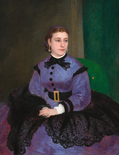 Mademoiselle Sicot, 1865 von Pierre Auguste Renoir