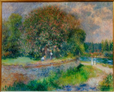 Blühende Kastanie von Pierre Auguste Renoir