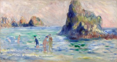 Moulin Huet Bucht, Guernsey, ca. 1883 von Pierre Auguste Renoir