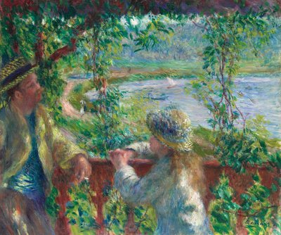 In der Nähe des Sees von Pierre Auguste Renoir