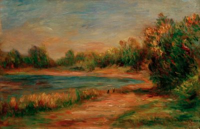 Landschaft in Guernsey von Pierre Auguste Renoir