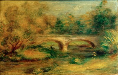 Landschaft mit einer Brücke von Pierre Auguste Renoir