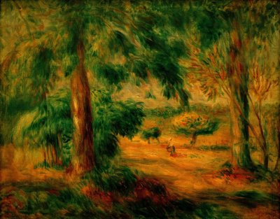 Landschaft im Süden von Pierre Auguste Renoir