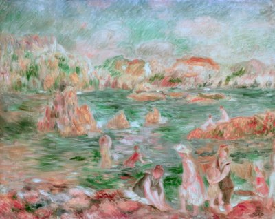 Strand von Guernsey von Pierre Auguste Renoir
