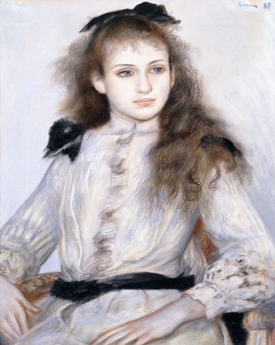 Porträt von Madeleine Adam, 1887 von Pierre Auguste Renoir