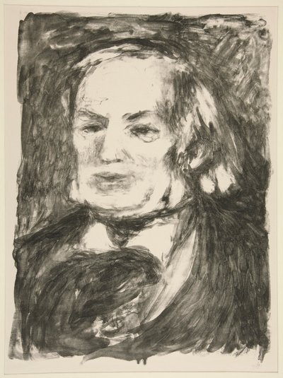 Porträt von Richard Wagner von Pierre Auguste Renoir