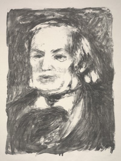Porträt von Richard Wagner von Pierre Auguste Renoir