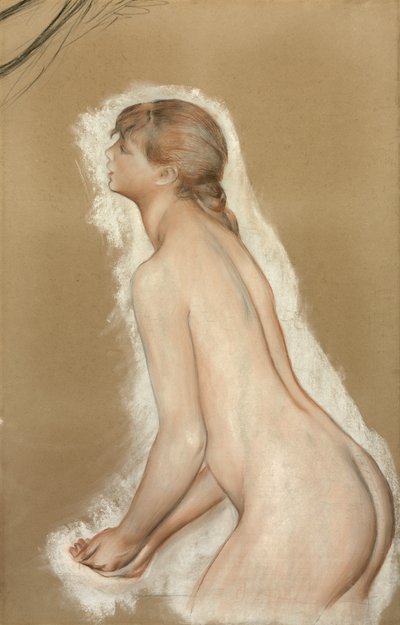 Spritzende Figur von Pierre Auguste Renoir