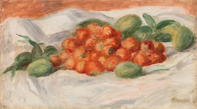 Erdbeeren und Mandeln von Pierre Auguste Renoir