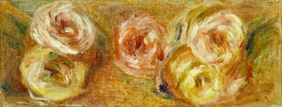 Verstreute Rosen von Pierre Auguste Renoir