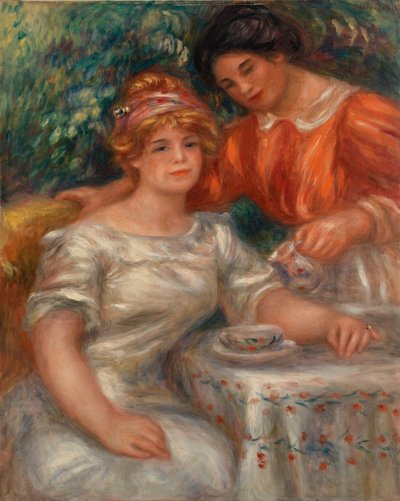 Teestunde von Pierre Auguste Renoir