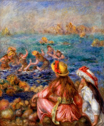 Die Badenden, 1892 von Pierre Auguste Renoir
