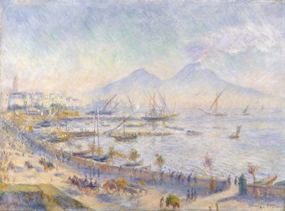Die Bucht von Neapel, 1881 von Pierre Auguste Renoir