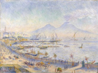 Die Bucht von Neapel, 1881 von Pierre Auguste Renoir