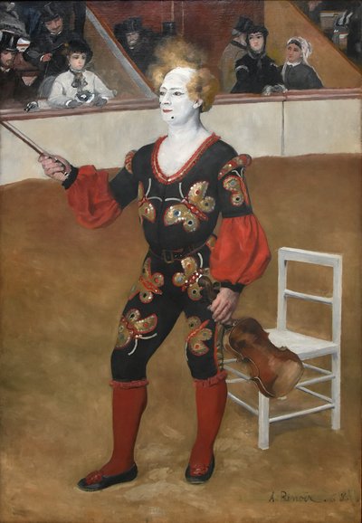 Der Clown von Pierre Auguste Renoir