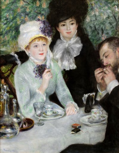 Das Ende des Mittagessens von Pierre Auguste Renoir