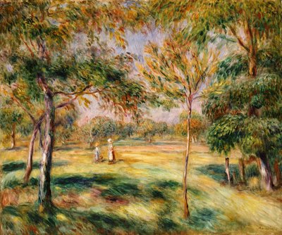 Die Lichtung, 1895 von Pierre Auguste Renoir