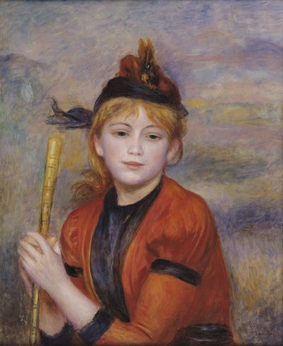 Der Wanderer, ca. 1895 von Pierre Auguste Renoir