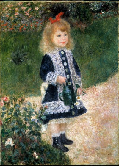 Das Kind mit der Gießkanne von Pierre Auguste Renoir