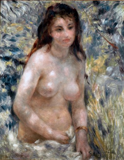 Torso, Sonnenwirkung von Pierre Auguste Renoir
