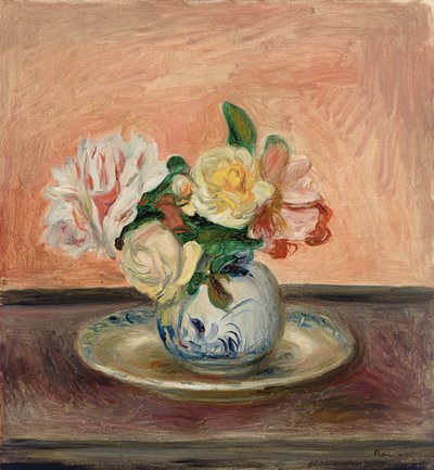 Blumenvase von Pierre Auguste Renoir