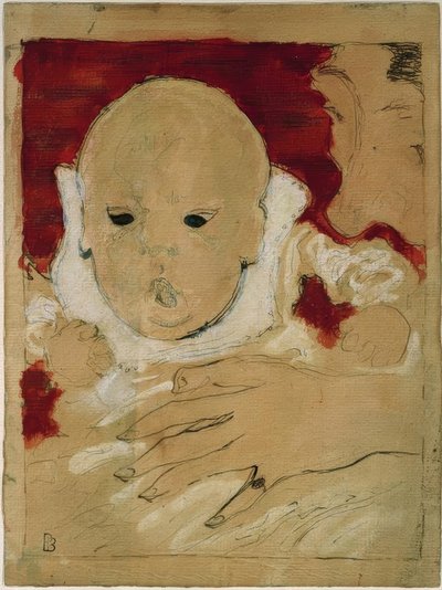 Andrée Bonnard und ihr Sohn Jean Terrasse von Pierre Bonnard