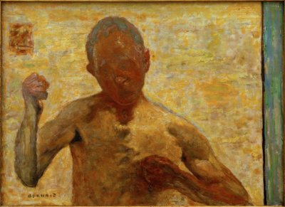 Selbstporträt (Der Boxer) von Pierre Bonnard