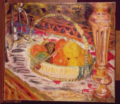 Korb mit Früchten, ca. 1924 von Pierre Bonnard