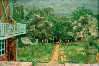 Blauer Balkon von Pierre Bonnard