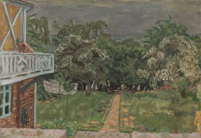 Blauer Balkon von Pierre Bonnard