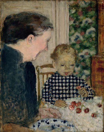Kind isst Kirschen, 1895 von Pierre Bonnard
