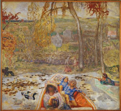 Im Boot von Pierre Bonnard