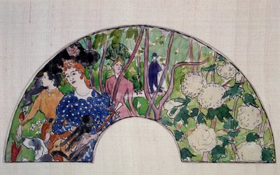 Fächerentwurf, 20. Jahrhundert von Pierre Bonnard